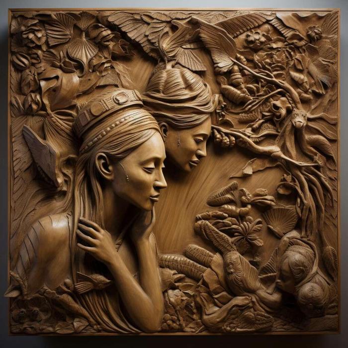 نموذج ثلاثي الأبعاد لآلة CNC 3D Art 